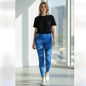 NWT Under Armour Women's HeatGear® Ankle Leggings Blue